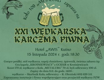 XXI Wędkarska Karczma Piwna.